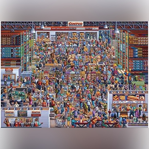 Dowdle Costco Wholesale Puzzle | 500 Pieces | Intermediate | 3+ | Family Game - Picture 11 of 11
